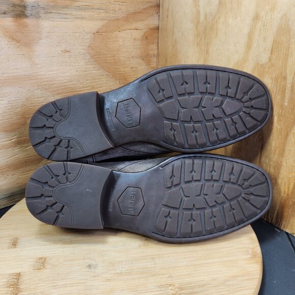 Born McNeil Distressed Taupe Suede Chukka Lace Up Boots - Picture 9 of 10